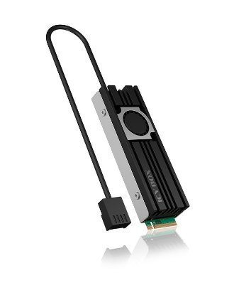 Hladilnik ICY BOX, za M.2 NVMe SSD, 20mm, srebrni