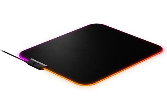 Podloga za miško, STEELSERIES QcK Prism M, črna