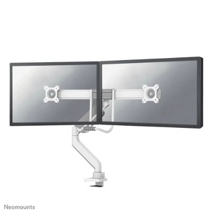 Stalak za monitor NEOMOUNTS DS75-450WH2 je stolni nosilec zasnovan za dva monitorja do 32