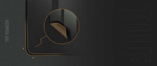 Podloga za miško ASUS TUF Gaming P1, črna