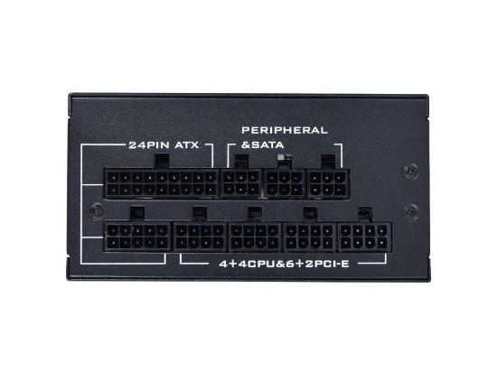 Napajlnik 850W, LIAN LI SP850, 92mm vent., 80+ Gold, modularno, črno