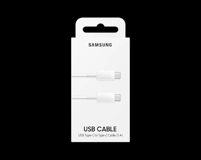 Kabel SAMSUNG, USB-C (M) na USB-C (M) 5A, 1m, beli