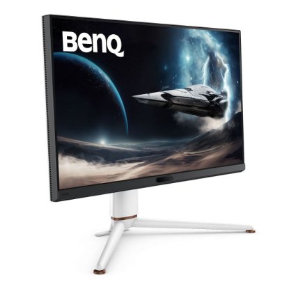 Igralni monitor 31.5" BENQ EX321UX 9H.LM7LB.QBE, 4K UHD, IPS, 144Hz, 1ms, 700cd/m2, FreeSync, bel