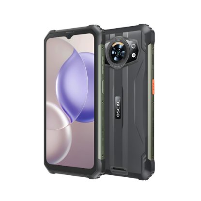 Pametni telefon OSCAL S80, 6,58", 6GB, 128GB, Android 12, črni