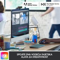 Tipkovnica LOGITECH MX Keys mini, brezžična, BT, siva
