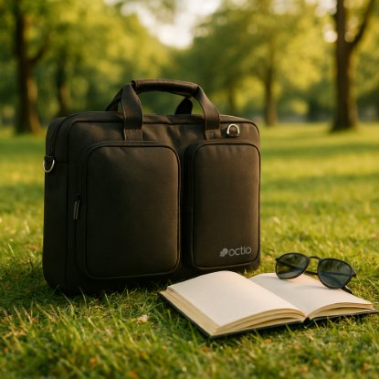 Torba za prenosnik  OCTIO Elevate, 15.6", črna