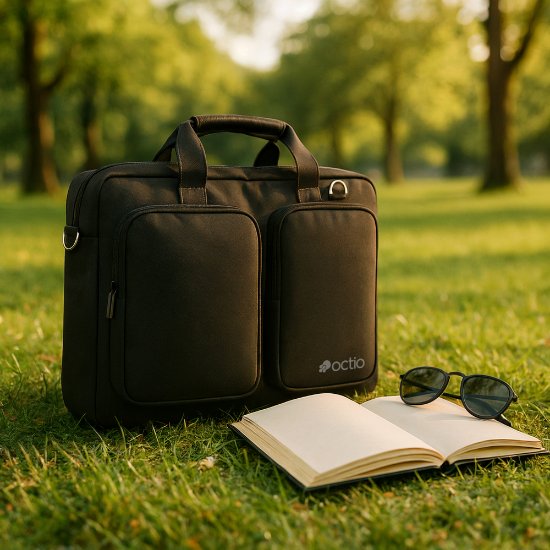 Torba za prenosnik  OCTIO Elevate, 15.6", črna