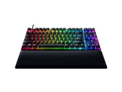 Tipkovnica RAZER Huntsman V2 Tenkeyless, Purple Linear Optical Switch, RGB, US Layout, USB