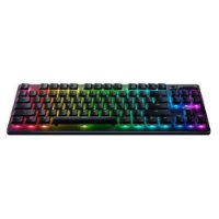 Tipkovnica RAZER Deathstalker V2 Pro Tenkeyless, bežična, mehanička, Red Linear Switch, RGB, US, črna