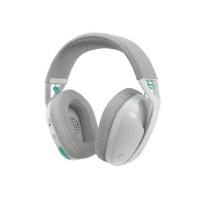 Slušalke LOGITECH Gaming G321, brezžične, BT, USB, bele