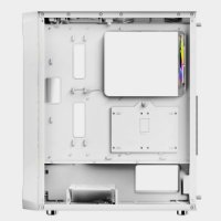 Ohišje BIT FORCE SWAN ARGB-4, MIDI, ATX, RGB, belo, window, bez napajalnika