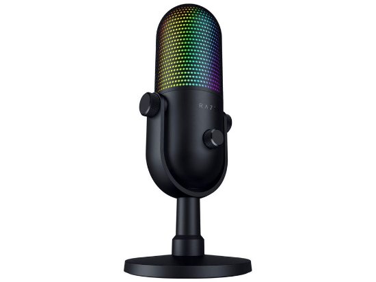 Mikrofon RAZER Seiren V3 Chroma, RGB, namizni, črni