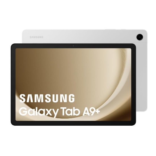Tablični računalnik SAMSUNG Galaxy Tab A9+, 11", WiFi, 6 GB RAM, 128 GB pomnilnika, Android 13, srebrne barve