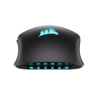 Miška CORSAIR Nightsabre Wireless, RGB, optična, brezžična, 26000dpi, črna