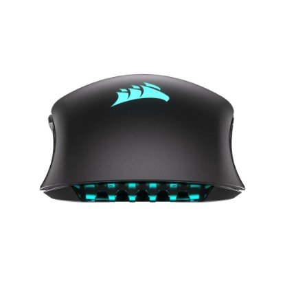 Miška CORSAIR Nightsabre Wireless, RGB, optična, brezžična, 26000dpi, črna