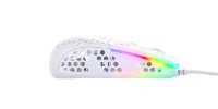 Miška XTRFY MZ1 - ZY'S Rail RGB, optična, 16000dpi, bela, USB