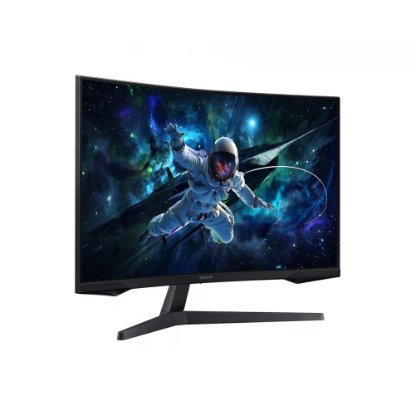 Gaming monitor 32" SAMSUNG Odyssey G5 LS32CG552EUXEN, QHD, VA, 165Hz, 1ms, 300cd/m2, FreeSync, ukrivljen, črni