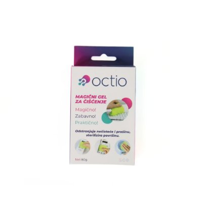 Čistilno sredstvo OCTIO S08, gel, 80 g, za tipkovnice