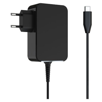 Polnilec za prenosni računalnik LC POWER LC-NB-GAN-90-C, USB-C, 90W, univerzalni