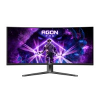 Gaming monitor 34" AOC Agon Pro AG346UCD, UWQHD, OLED, 175Hz, 1ms, 1000cd/m2, FreeSync, ukrivljen, zvočnici, črni