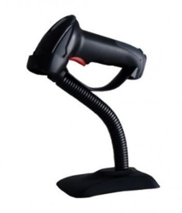 Čitalnik črtne kode BIRCH BS-115BU, 1D laserski, USB, črn