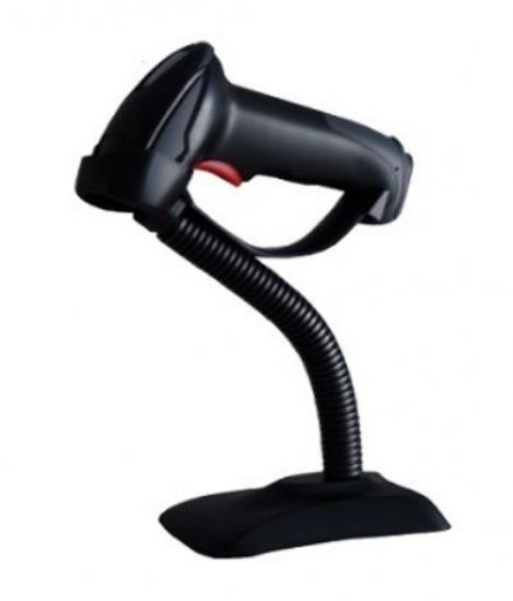 Čitalnik črtne kode BIRCH BS-115BU, 1D laserski, USB, črn