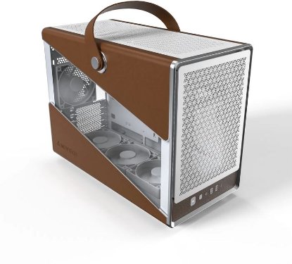 Ohišje MONTECH Heritage PRO, s prozornim stranskim panelom, ATX, belo.