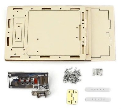STEM set SATZUMA, sestavi svoj lesen sef