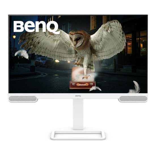 Premium monitor 27" BENQ EW2790U 9H.LN3LJ.LBE, 4K UHD, IPS, 60Hz, 5ms, 350cd/m2, pivot, zvočniki, bel