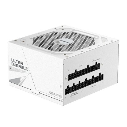Napajalnik 750W, GIGABYTE UD750GM PG5 ICe, 120 vent, 80+ gold, modularni, bel