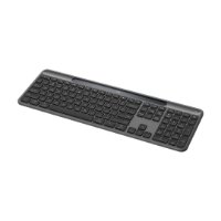 Tipkovnica LOGITECH Signature Slim Solar+, brezžična, bluetooth, črna