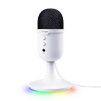Mikrofon TRUST GXT 234 Yunix, RGB, USB i 3.5mm, beli