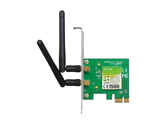 Omrežna kartica adapter PCI-E, TP-LINK TL-WN881ND, 802.11b/g/n, 300Mbps, 2 antene, za brezičnu mrežu