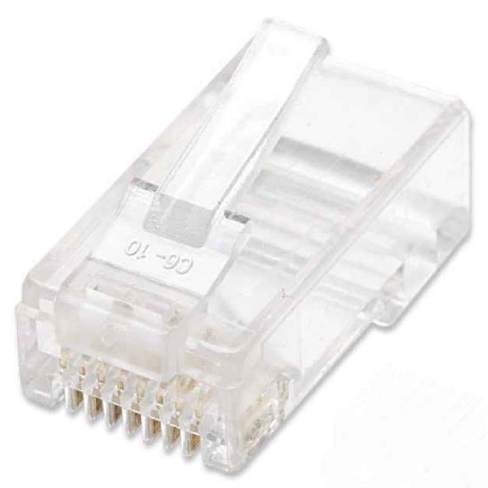 UTP konektor INTELLINET CAT5e RJ45, dvojni zobčasti terminal, 100 kosov