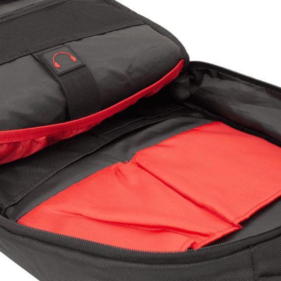 Nahrbtnik za prenosnik WHITE SHARK Trooper GBP-009, 16", črni