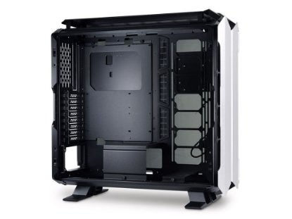 Ohišje LIAN LI Odyssey X, BIG Tower, E-ATX, window, srebrno, bez napajalnika