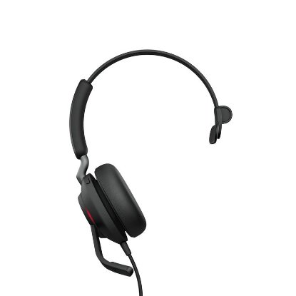 slušalke JABRA Evolve2 40 SE UC, on-ear, Mono, USB-A, črne