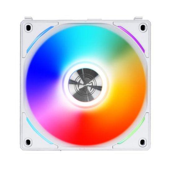 Ventilator LIAN LI Uni AL120 RGB, 120mm PWM, beli