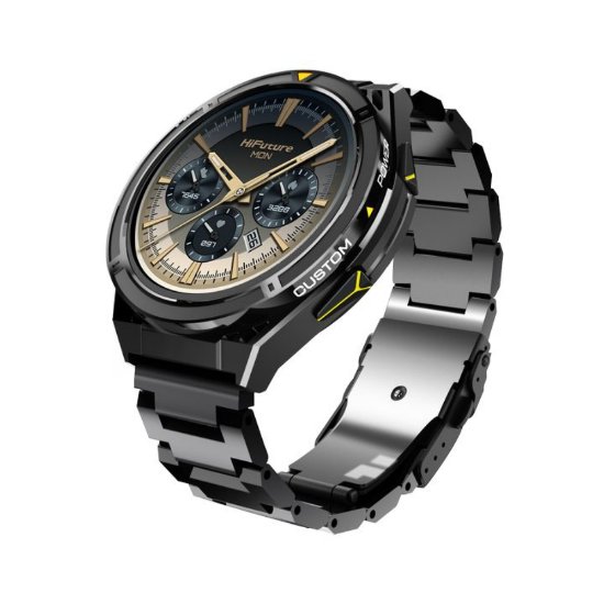 Pametna ura HIFUTURE Active, Pametna obvestila, črno-žuti