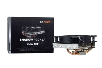 Hladilnik BE QUIET Shadow Rock LP, za Intel i AMD, črni