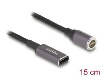 Kabel DELOCK USB-C (Ž) na 8-pin magnetski, za polnjenje laptopa