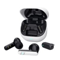 Slušalke TRUST GXT 409 Oxxie, in-ear, brezžične, črno-bele