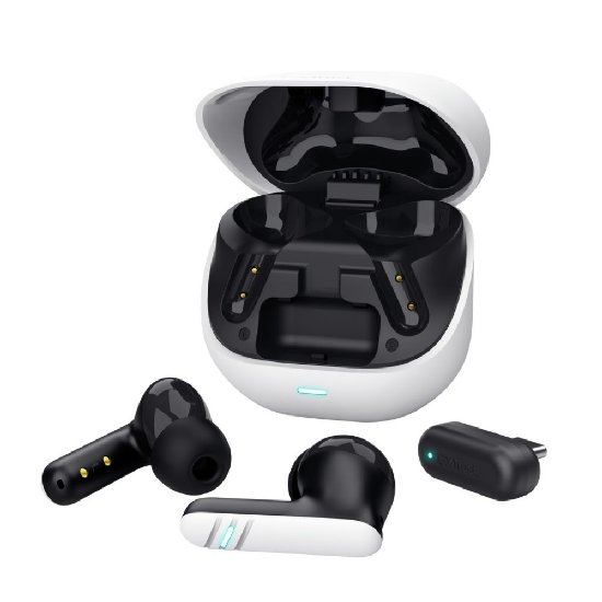 Slušalke TRUST GXT 409 Oxxie, in-ear, brezžične, črno-bele