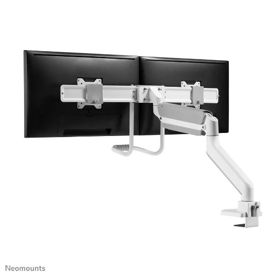 Stalak za monitor NEOMOUNTS DS75-450WH2 je stolni nosilec zasnovan za dva monitorja do 32