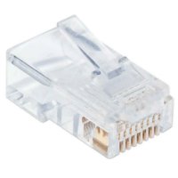 UTP konektor INTELLINET CAT5e RJ45 Pro Line, trojni zobčasti terminal, 100 kosov