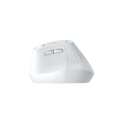 Miška OCTIO Ergo V100WBT, optična, brezžična, Bluetooth, 4000 dpi, bela