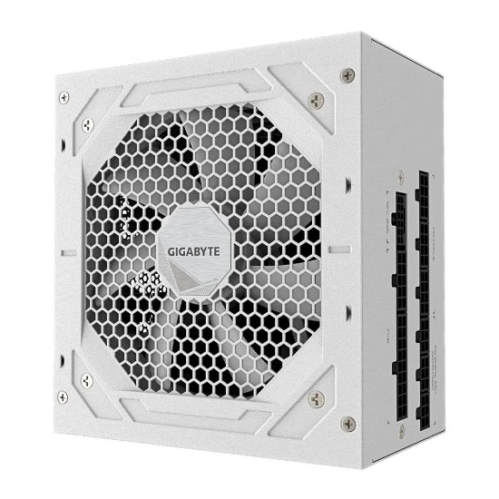 Napajalnik 750W, GIGABYTE UD750GM PG5 ICe, 120 vent, 80+ gold, modularni, bel