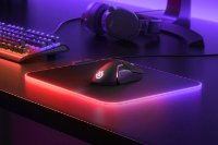 Podloga za miško, STEELSERIES QcK Prism M, črna