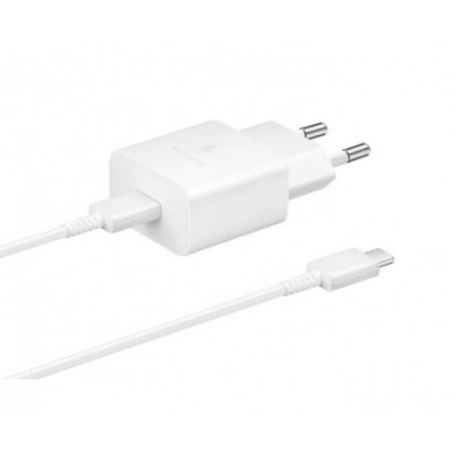Kućni punjač SAMSUNG T1510 USB-C, Fast Charge 15W, bijeli