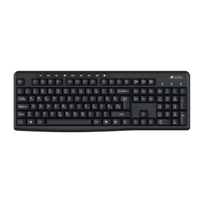 Tipkovnica OCTIO K100U, črna, USB